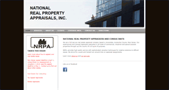 Desktop Screenshot of nrpa-appraisals.com
